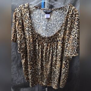 Wild Patterned Women's Blouse